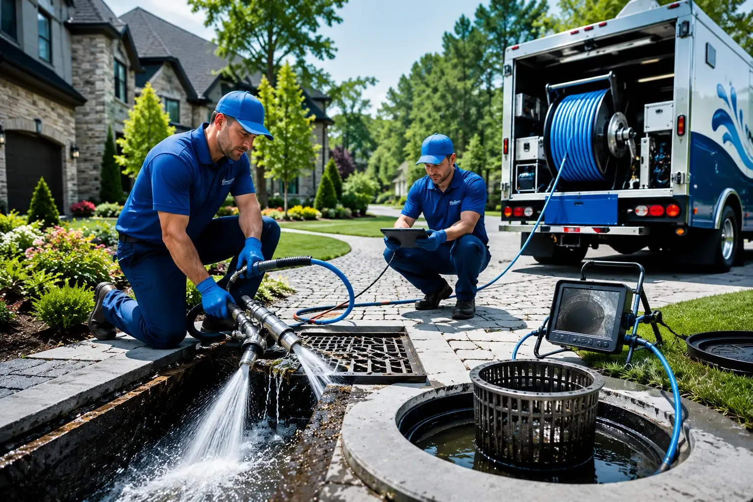 Local outdoor drain cleaning professionals in South Milford, IN