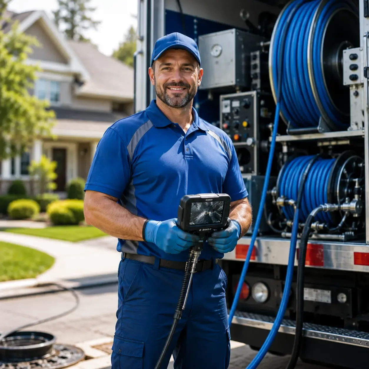 Local outdoor drain cleaning specialists in South Milford, IN
